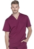 Men's Dickies Dynamix V-Neck Top #DK610 Wine