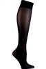 Knee High 12 mmHg Compression Sock in Black