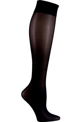 Knee High 12 mmHg Compression Sock in Black