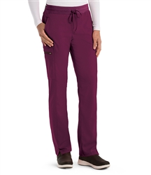 Grey's Anatomy Stretch Kim Pant #GRSP500 Wine