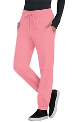 Koi Basics Gemma Jogger Pant #741 Fashion Color-Heather Soft Pink