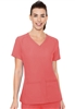 #MC2468 MedCouture Side Pocket Top  Coral