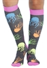 "Jellyfish Jam" Women's Print Support Sock