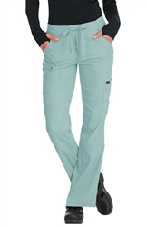 #721 Sage Koi Lite Peace Scrub Pant