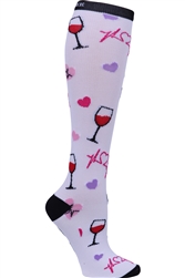 Women's Print Support Sock Off Duty