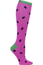 Women's Print Support Sock Sweet Watermelon