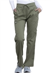 Cherokee Revolution Mid Rise Drawstring Pant #WW120