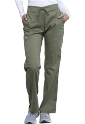 Cherokee Revolution Mid Rise Drawstring Pant #WW120