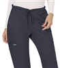 #WW120 Pewter Cherokee Revolution Mid Rise Drawstring Pant