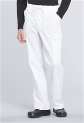 Men's WW Professionals Tapered Leg Fly Front Cargo Pant  WW190 White