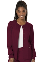 #WW310 Wine Cherokee Revolution Snap Jacket