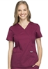 #WW610 Wine Cherokee Revolution Mock Wrap Top
