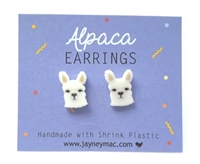 Alpaca Shrink Earrings