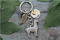 Llama Angel Key Chain- OUT OF STOCK