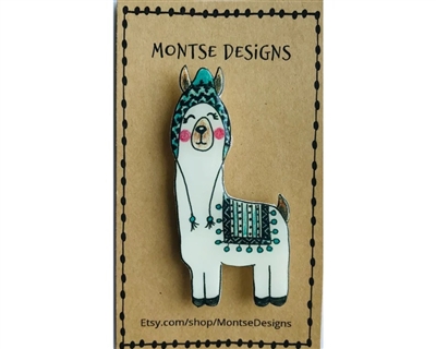 Llama Refrigerator Magnet