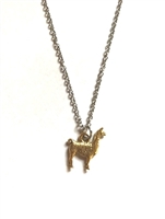 Llama Charm Necklace