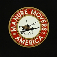 Manure Movers 12" Aluminum Sign
