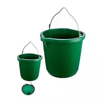 5 Gallon Flat Back Heated Water Bucket  by Farm Innovators