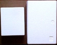 Cold Pack Interlock Styrofoam Boxes - 8" x 7" x 5"