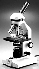 Laboratory LED Microscope with Mechanical Stage