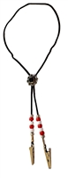 Youth Extra Small Beaded Bolo Number Holder - Multiple Styles!