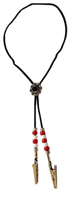 Youth Extra Small Beaded Bolo Number Holder - Multiple Styles!