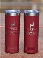 SPRING SHOWCASE LASER ENGRAVED TUMBLER