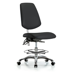 Perch ESD / Cleanroom Chair with Large Back