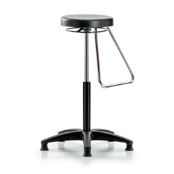 Perch Gyroscope fixed footrest stool 20-30"