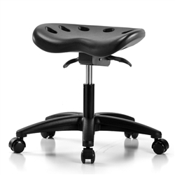 Perch Polyurethane Tractor Stool with Tilt Control