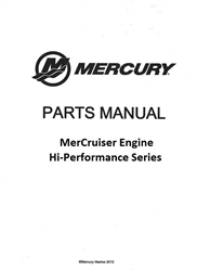 Racing Engine Parts Manual