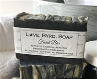 Activated Charcoal Acne Soap, Handcrafted Facial Soap