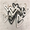 Set of 10 Heart Danglers