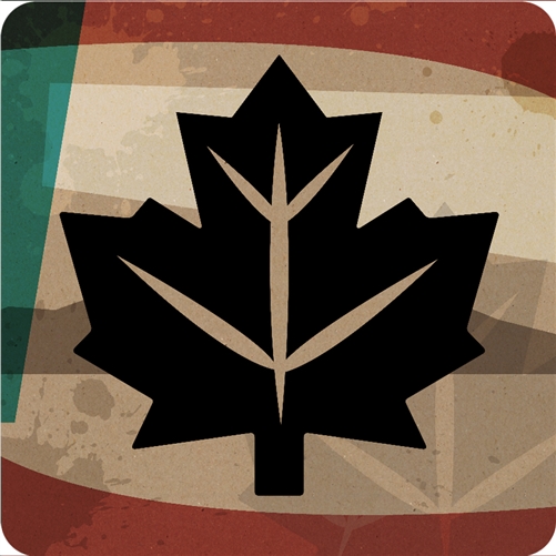 Maple Leaf Coaster