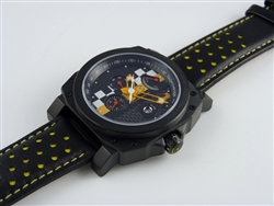 Morpheus Veloce Giallo racing watch