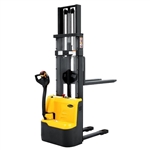 Fully Powered Electric Stacker 2200lbs Capacity With Fixed Legs - 98"/118" Lifting - CDD10RE