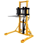 Manual Lift Table Straddle legs - 2200lbs Capacity - 63" lifting height｜SDJAS1016