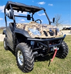 650cc 4x4 UTV  Golf Cart Utility Vehicle EFI Upgraded Rims - Comrade 650 Tree Camo