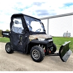 Crossfire UTV With Enclosure Cab 200cc 2 Seater Utility Vehicle With Snow Plow - CROSSFIRE 200 EFI With Plow & Enclosure