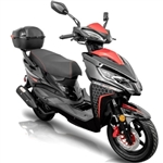 200cc Force 4 Stroke Single Cylinder EFI Moped Scooter