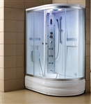 51" Steam Shower Enclosure Unit w/ 3KW Steam Generator