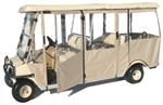 Brand New Club Car Villager 6 Sunbrella Golf Cart Enclosure