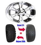 Brand New 23" Lifted Golf Cart Tires and 12" ITP SS112 Wheels Set