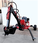 Tuff-Lift Towable Backhoe Mini Excavator Spider Digger - EPA Certified - 13.5HP Briggs & Stratton Engine
