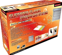 Electric Floor Heating System -35 Square Feet With Mat