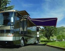 High Quality Blue 11.5' x 8' RV Retractable Patio Awning Canopy