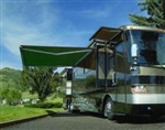 High Quality Green 10' x 8' RV Retractable Patio Awning Canopy