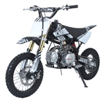 Roost USD 125cc Dirt Bike 4 Speed Manual Kick Start Pit Bike - ROOST USD(PAD125-1D)