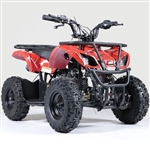 Kids 50cc Atv Gas Utility Youth Quad With Electric Start & Throttle Limiter W/ 58cc Motor - Model 7B PLUS