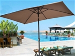 Brand New 10' x 6.5' Patio Umbrella w/ 26 LED Lights